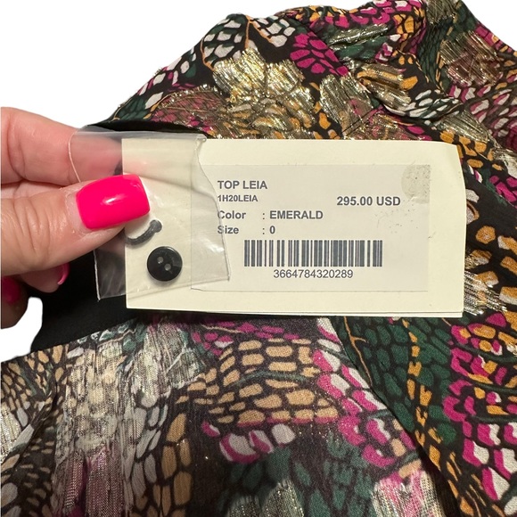 BA&SH LEIA top in size XS. Absolutely gorgeous. NWT - Picture 3 of 16